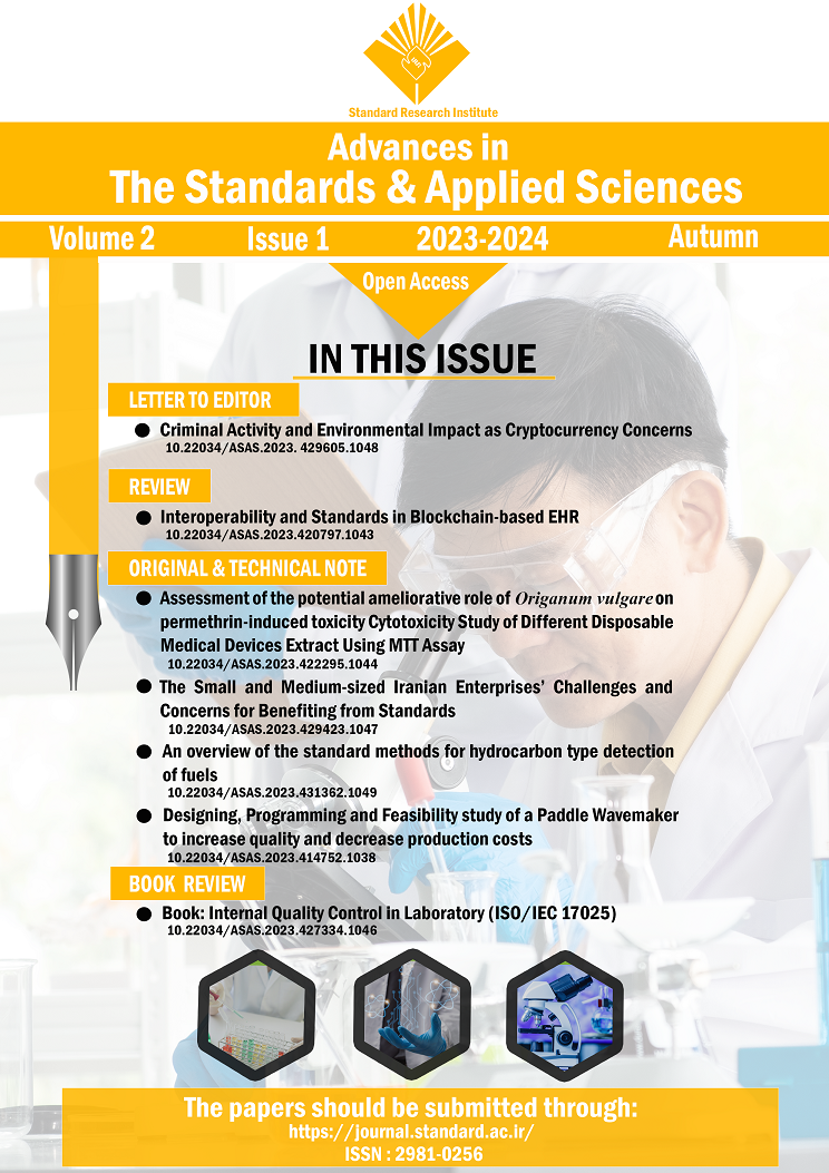 Advances in the Standards & Applied Sciences